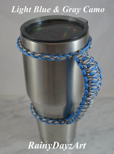 Botella hecha a mano al por mayor ASA tejida soporte de mano portátil empuñadura de viaje 20oz 30oz asas de <span class=keywords><strong>taza</strong></span> - Product Image 3