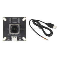 Module de caméra USB IMX415 8MP 4K Type B avec deux micros 93.5 °   Objectif grand angle à faible distorsion (-0,4%) USB2.0 Plug & Play