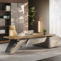 Table de bureau moderne Design haut de gamme Executive L-ShapedCeo Mobilier de bureau Table d'ordinateur de bureau Design Bureau et chaise