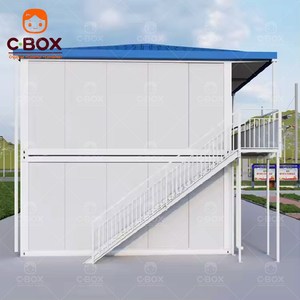 Edificios de Oficinas Prefabricados Modulares Modernos Cbox, de 2 Pisos, con Paneles Sándwich, Casa Contenedor Móvil para Campamentos - Product Image 5