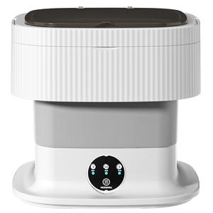 Mini-lave-linge pliable X12 10L, portable, électrique, avec système de circulation d'eau pour le nettoyage des sous-vêtements - Product Image 2