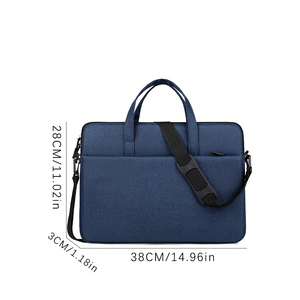 Bolsa Ultra Leve para Laptop de <span class=keywords><strong>14</strong></span> e 13 Polegadas, Estojo Slim para Transporte, Bolsa de Ombro, Organizador de Tecnologia, Bolsa Portátil para Notebook - Product Image 5