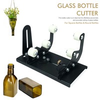 Herramientas para Cortar Botellas de Vidrio Cuadradas y Redondas, Cortador de Botellas de Vino, Juego de Cuchillos para Cortar Vidrio, Modelo S838