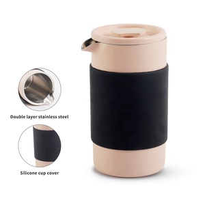 Color Painting Stainless Steel Camping Coffee french Press set - Product Image 2