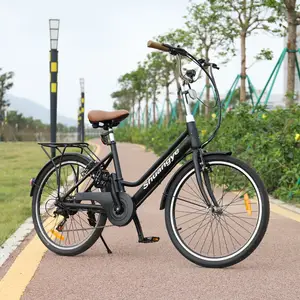 Vélo électrique urbain de 250w 350w, bicyclette avec moteur à une vitesse