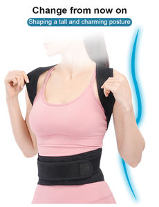 Ceinture de soutien lombaire correcteur de posture ceinture de soutien du dos vente directe soulagement de <span class=keywords><strong>la</strong></span> <span class=keywords><strong>douleur</strong></span> bosse améliore <span class=keywords><strong>la</strong></span> colonne vertébrale - Product Image 5