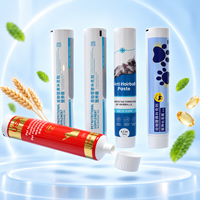Tube de complément alimentaire pour animaux domestiques en aluminium-plastique grande capacité avec bouchon à vis, paroi épaissie, récipient durable pour nutrition animale
