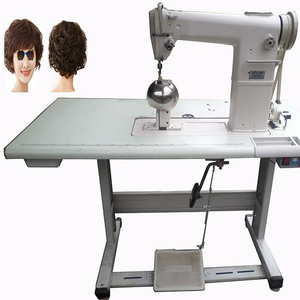 Hot Sale Industrial Human Hair Wig Making Machinery Single Needle Sewing Machine for Wigs Needle Sewing Wig Making with Ball - Product Image 1