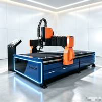 Découpeuse plasma CNC haute vitesse 1530, 20 jeux d'électrodes et buses, contrôleur automatique de hauteur de torche, outil de traitement des métaux