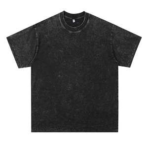 Custom Design Digital Printed <b>Box</b> Tee Shirt Streetwear Oversize Acid Wash T Shirt Heavyweight Cotton <b>Drop</b> Shoulder T-Shirt - Product Image 1