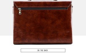 Sacoche <span class=keywords><strong>pour</strong></span> <span class=keywords><strong>ordinateur</strong></span> portable en cuir véritable PU, sacoche de transport <span class=keywords><strong>pour</strong></span> hommes et femmes - Product Image 3