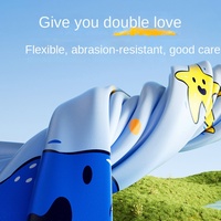 Kinder Umwelt freundliches PVC 3-Lagen-Schwimmbad Aufblasbar Super Large Household Mobile Intelligent Flash Charging