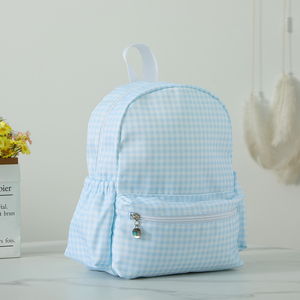 Mochila de Nailon para Mujer al por Mayor con Estampado de Flores y Cuadros Vichy, Impermeable y Personalizada para Chicas, Ocio al Aire Libre y Mochila Escolar Universitaria - Product Image 5