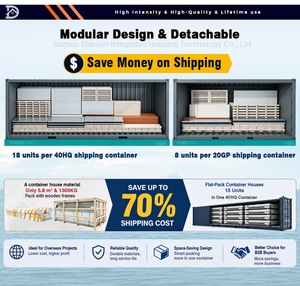Case Prefabbricate in <span class=keywords><strong>Container</strong></span>, Completamente Arredate, Moderne, Facili da Montare, per Abitazione, Ufficio, Casa, <span class=keywords><strong>Container</strong></span> Smontabili - Product Image 6