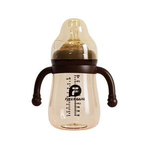 Biberon Finercare en PP de type arc avec poignée, <span class=keywords><strong>anti</strong></span>-étouffement et <span class=keywords><strong>anti</strong></span>-coliques, tétine à ventouse pour enfants - Product Image 5