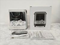 Diffuseur d'arômes à flamme d'huile essentielle pour cheminée, télécommande USB, diffuseur de parfum d'intérieur, humidificateur d'air portable de bureau, vente en gros