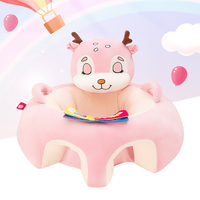 Canapé pour bébé, adorable canapé-lion pour bébé avec dossier, sécurité, mousse antidérapante, chaise longue pour tout-petit, pour salon, chambre à coucher
