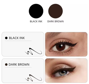 Crayon colle pour <span class=keywords><strong>eye</strong></span>-<span class=keywords><strong>liner</strong></span> liquide minéral longue tenue, waterproof, noir, brun foncé, logo personnalisé, OEM, certifié MSDS, best-seller - Product Image 6