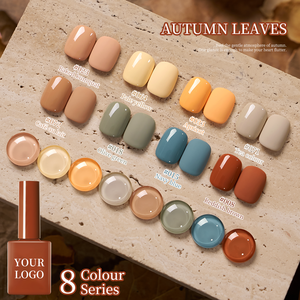 Vernis Gel UV Couleurs Automnales, Design Français, Longue Durée, Non Toxique, Végan, Écologique, Séchage LED/UV, 15ml, Pour Usage Professionnel en Salon ou DIY - Product Image 6
