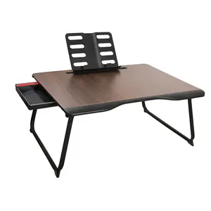 휴대용 바닥 무릎 게임 책상 접이식 연구 테이블 침대 트레이 다목적 노트북 테이블 워크 스테이션