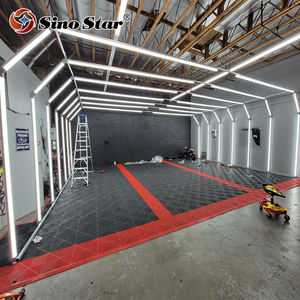 <span class=keywords><strong>Garage</strong></span> Hexagrid Inspection intérieure Auto Tunnel Detailing Lights Hand Work Led Linear Hexagon Ceiling Detailing Light - Product Image 3