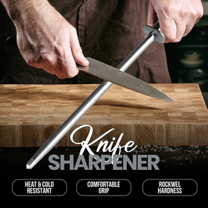 Aiguiseur de couteaux en <span class=keywords><strong>diamant</strong></span>, outil de cuisine, tige d'affûtage rapide, aiguiseur professionnel pour chef, couteau à découper, 10 pouces pour tous les couteaux, <span class=keywords><strong>ciseaux</strong></span> - Product Image 6