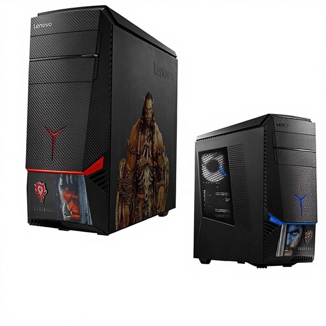 For Legion Savior Y900 Y910 ATX Full Tower Acrylic Gaming Computer Case Kit Supports 6 7 8 9th Generation I9 CPU