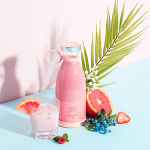 Disponibile <span class=keywords><strong>Mini</strong></span> bottiglie di spremiagrumi intelligenti 380ML frullatore di spremiagrumi fresco elettrico portatile ricaricabile USB - Product Image 4