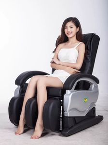 Real Relax Envío gratis a EE. UU. Reclinable de cuerpo completo Silla de masaje para <span class=keywords><strong>spa</strong></span> de pies Precio Masaje de voz de gravedad cero - Product Image 2