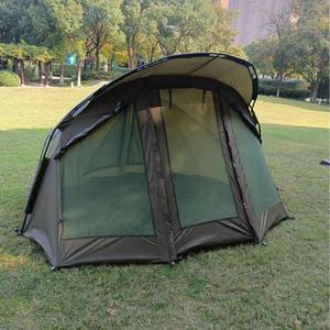 <span class=keywords><strong>Tente</strong></span> de pêche à la <span class=keywords><strong>carpe</strong></span> de style européen, robuste, quatre saisons, imperméable 3500 mm, 4-6 personnes, tissu Oxford, poteaux en aluminium - Product Image 2