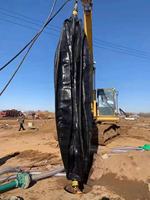 Tuyau gonflable réutilisable de bouchon de tuyau d'égout de ballon de ponceau en caoutchouc-un essentiel pour l'entretien d'airbag et de ponceau