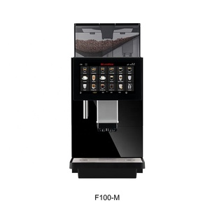 Cafetera Comercial Dr. Coffee F100-M Negra con 1 Contenedor para Granos y 2 para Solúbles - Product Image 4