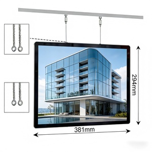 Rechargeable Hanging Waterproof <b>A3</b> LED Lightbox Crystal Factory Advertising Light <b>Box</b> Top Durability - Product Image 1
