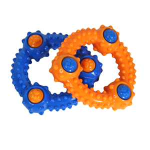 Phong cách mới bền vui TPR tương tác đào tạo cắn kháng răng Làm sạch TPR Chew Pet Dog đồ chơi - Product Image 4