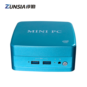 Zunsia 12th Gen Core i3 i5 i7 portatile Mini NUC Computer 64GB DDR5 2 * LAN 2 * USB Type-C DDR5 per ufficio Mini PC - Product Image 3