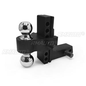 Crochet de remorquage universel en alliage d'aluminium, bras de remorque à double boule réglable multi-positions, attelage de remorque pour véhicule tout-terrain, camping-car - Product Image 2