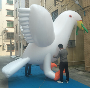 Modèle de <span class=keywords><strong>pigeon</strong></span> gonflable géant personnalisé Beile, ballon en PVC gonflé à l'hélium pour l'extérieur - Product Image 3