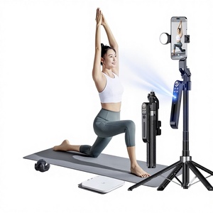 [Nuevo Modelo con Zoom Mejorado] <span class=keywords><strong>FUNSNAP</strong></span> AI con Seguimiento Automático, Rotación Panorámica de 360 Grados para Palo Selfie A16 con Seguimiento Facial en Vivo - Product Image 1