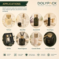 Tapa de Perfume de Metal Resistente con Diseño de Rayas, Ecológica y de Lujo, Fabricada en Zamak para Botellas de Perfume