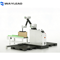 Solution de ligne de production de palettisation industrielle entièrement automatique, palettiseur, système de palettisation robotisé personnalisé