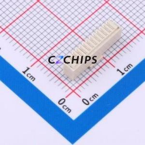 HCZZ0039-12 Wire-to-Board Pin Header SMD,P=1mm Connector 1x12P 1mm Vertical Mount SH - Product Image 2