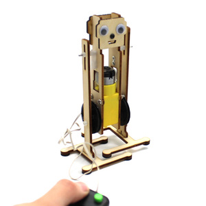 Kit de robot en bois télécommandé, jouet éducatif scientifique à construire soi-même pour enfants de 7 à 9 ans, projet d'apprentissage STEM - Product Image 2