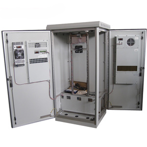 W-TEL IP65 Single Compartment Double Door <b>Dust</b> Proof 42U Outdoor Cabinet for Telecom Station - Product Image 2
