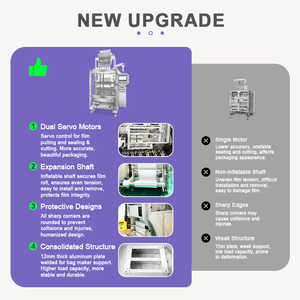 Automatic Multi Powder Stick Packing Filling Machine 6 lane Whey Protein Powder Packaging Machine - Product Image 4