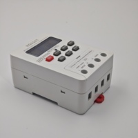 Sakelar Timer mikrokomputer Digital 220V, sakelar pengatur waktu elektronik maks 40A arus