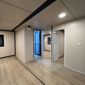 Casa Contenedor Expandible <span class=keywords><strong>de</strong></span> Dos Alas en Gris Moderno |   Casa Prefabricada Pequeña ADU para Patio Trasero, Casa <span class=keywords><strong>de</strong></span> Huéspedes - Product Image 3