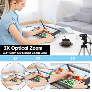 Cámara USB de Alta Velocidad ELP de 12MP, 1080P 120fps, Lente CS de 3.6-10mm con Zoom Manual, Cámara Industrial IMX577 UVC para Golf - Product Image 3
