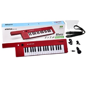 Teclado de piano eléctrico para niños, Keytar de 37 teclas, instrumento musical, pianos electrónicos portátiles, juguete para niñas y niños principiantes - Product Image 1