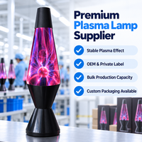 Lampe Plasma Visuelle Magique en Forme de Cône, Plusieurs Tailles, Personnalisable, Lampe Plasma Tactile Sonore pour Projet d'Entreprise Personnalisé, Cadeau d'Anniversaire, Présentation