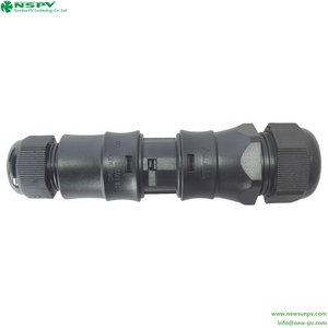 Connecteurs solaires AC NSPV 3 <span class=keywords><strong>broches</strong></span> IP67 étanches 500VAC pour onduleur solaire, max 35A - Product Image 5